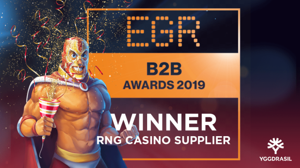Yggdrasil Gaming Win RNG Casino Supplier of the Year